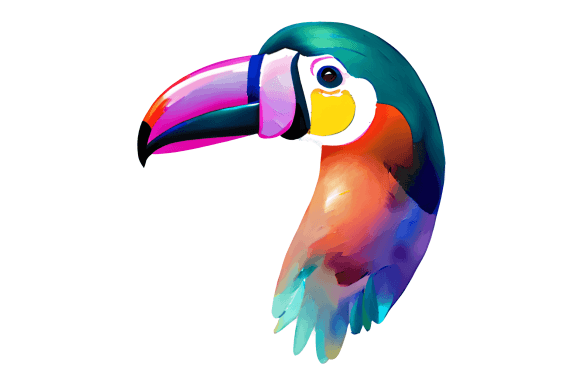 Download Exotic Bird Head - Exotic bird Collection