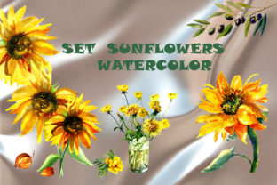 Download Set Sunflowers - Premium Resources